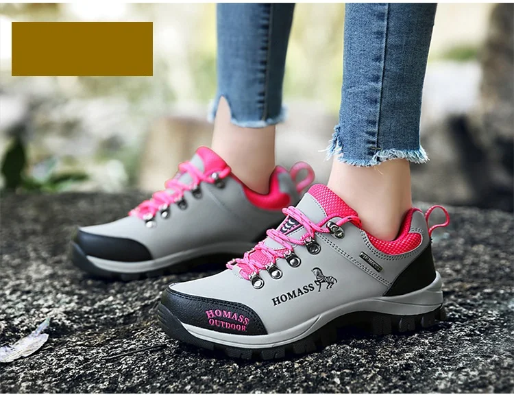 2017 New Man Shoes Spring Big Size 36-45 Winter Couple HIking shoes Breathable Outdoor Waterproof Hunting tourism Trend sneakers (10)