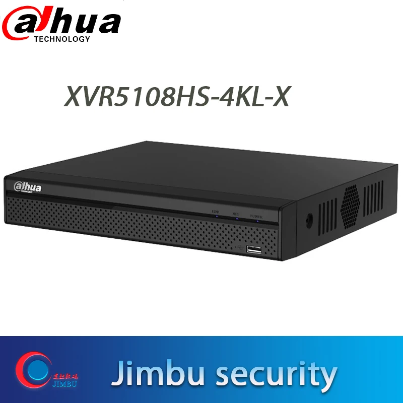 Dahua xvr XVR5108HS-4KL-X 4K H.265/H.264 IVS умный поиск до 5 МП Поддержка HDCVI/AHD/TVI/CVBS/IP видео входы psp DVR
