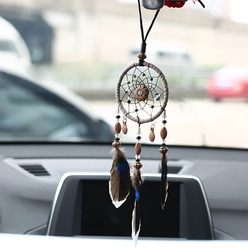 JX-LCLYL Dreamcatcher Dream Catcher with Feathers Car Home Wall Hanging Decoration