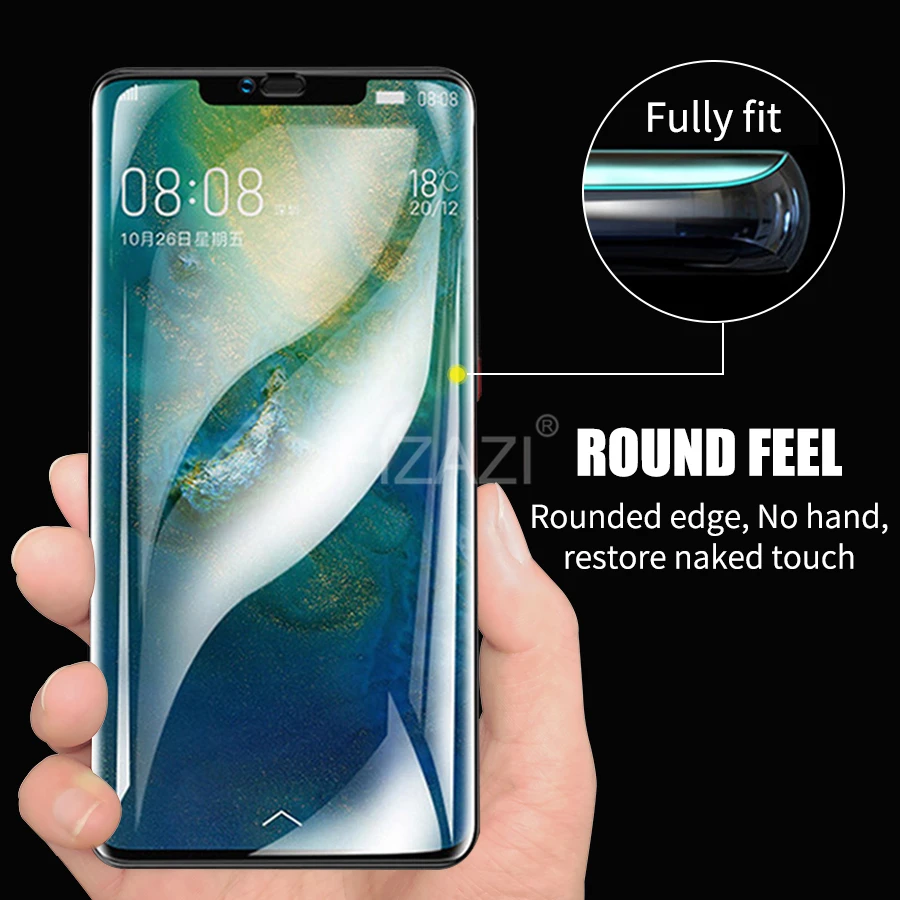 Полное покрытие Гидрогелевая пленка для Huawei P30 Lite Pro Honor 10 8X View 20 Magic 2 Nova 3 3i 4 P Smart Plus