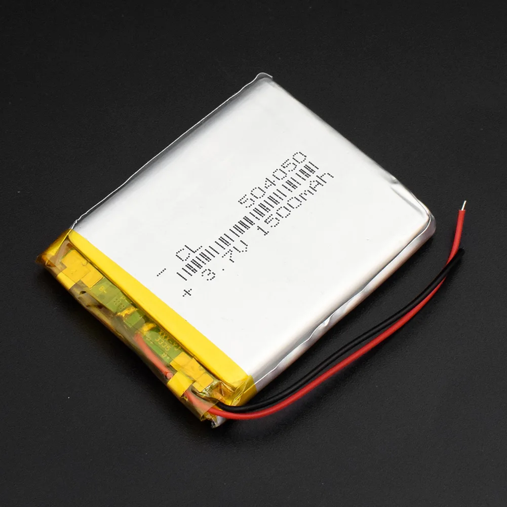 Литий полимерная аккумуляторная батарея 3 7 В 1500 мАч 504050 для Mp3 Mp4 GPS PAD DVD DIY