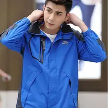 DIRENJIE походные треккинговые рыболовные альпинистские походные водонепроницаемые мужские куртки с капюшоном уличная быстросохнущая велосипедная одежда