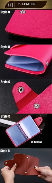 Nowa funkcja PU Leather 24 etui na karty wizytownik na karty biznesowe mężczyźni kobiety torba na karty kredytowe paszport portfel do kart dowodu paszportu H088 tanie i dobre opinie SOBU WOMEN CN (pochodzenie) Stałe 10 5cm 7 5cm Id posiadacze kart Nie zamek Moda Poduszki Karta kredytowa Vintage Nowa funkcja PU Leather 24 etui na karty wizytownik na karty biznesowe mężczyźni kobiety torba na karty kredytowe paszport portfel do kart dowodu paszportu H088 tanie i dobre opinie SOBU WOMEN CN (pochodzenie) Stałe 10 5cm 7 5cm Id posiadacze kart Nie zamek Moda Poduszki Karta kredytowa Vintage