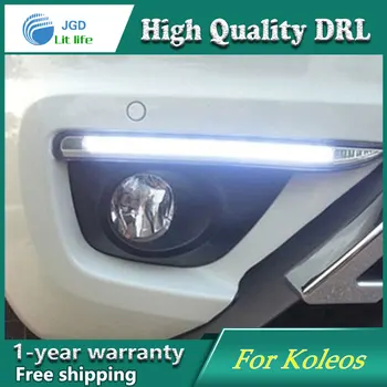 

Case For Renault Koleos 2012 2013 2014 Turning Signal Relay Waterproof Car DRL 12V LED Daytime Running Light Fog Lamp