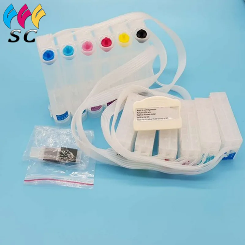 Новинка для Epson PP100 PP100AP PP100II PP50 СНПЧ система чернил PJIC1-PJIC6 с Сеттером | Компьютеры и