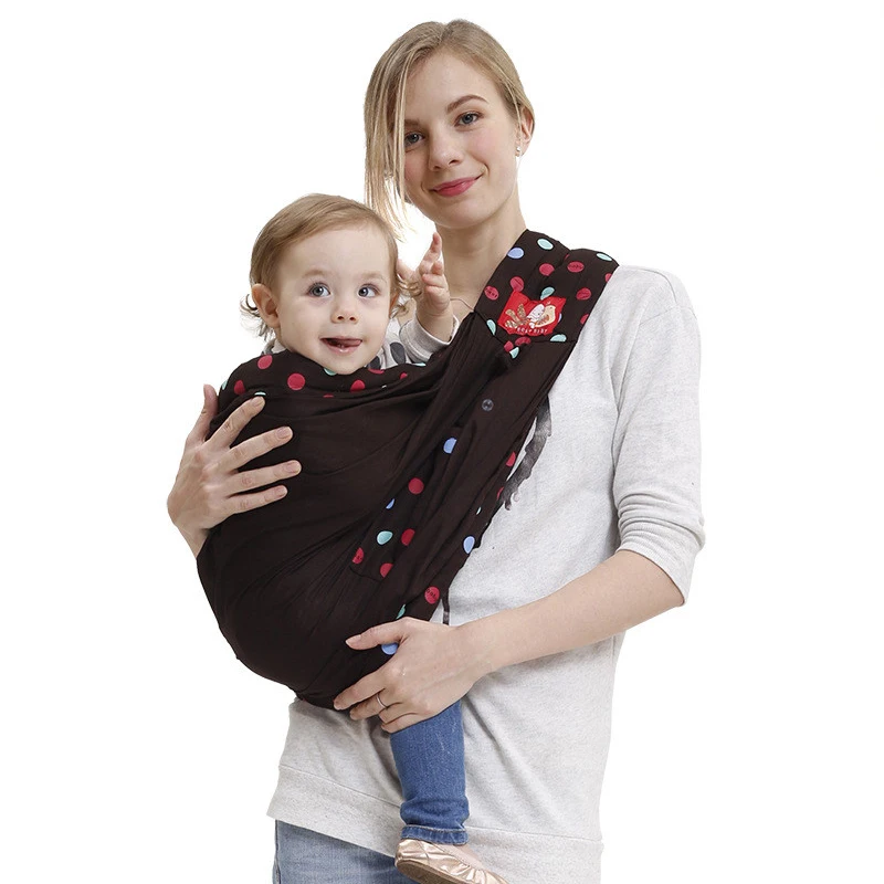

Baby Carrier Sling For Newborns Soft Infant Wrap Breathable Wrap Hipseat Breastfeed Birth Comfortable Nursing Cover