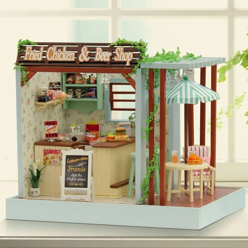 Dollhouse Decorated For Christmas Image Of Dollhouse Bookcase Decor