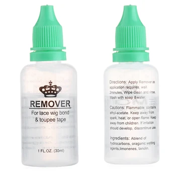 

30ML Professional Hair Glue Remover For Lace Bond Toupee Skin Weft Tape Invisible Adhesive Hair Extension Tools Salon Use