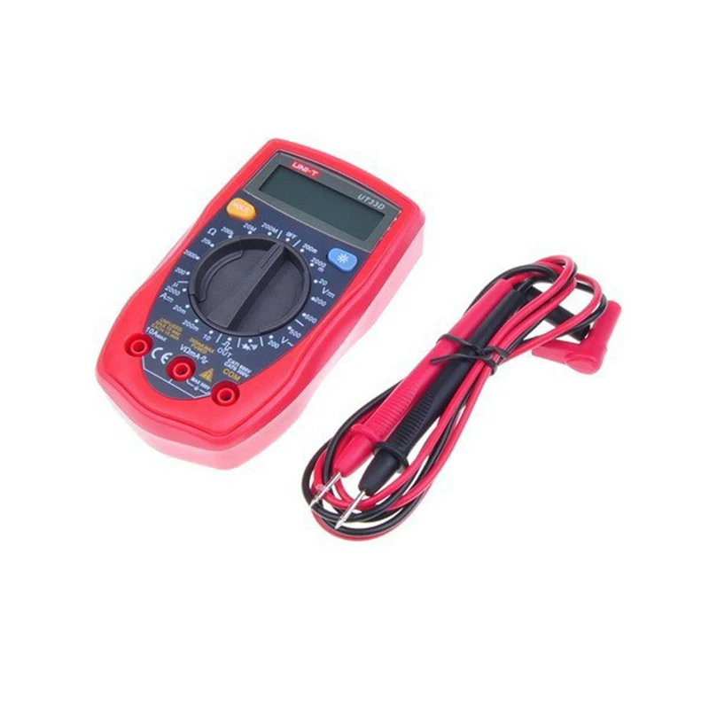 

Digital Multimeter UT33D 3 1/2 Digits Manual Range Prevent Burning Entry-level