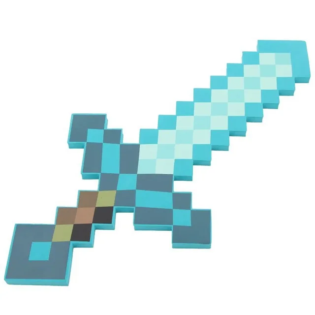 Minecraftのおもちゃminecraftの泡ダイヤモンド剣つるはし斧シャベル銃evaモデルおもちゃギフトおもちゃ用キッズ誕生日クリスマスギフト Minecraft Toys Model Toytoys Minecraft Aliexpress