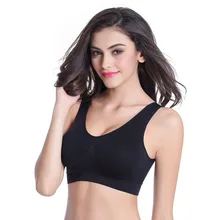 Hot Sale Sports Bras Gym Yoga Fitness Vest Jogging Wireless Running Quick Dry font b Top