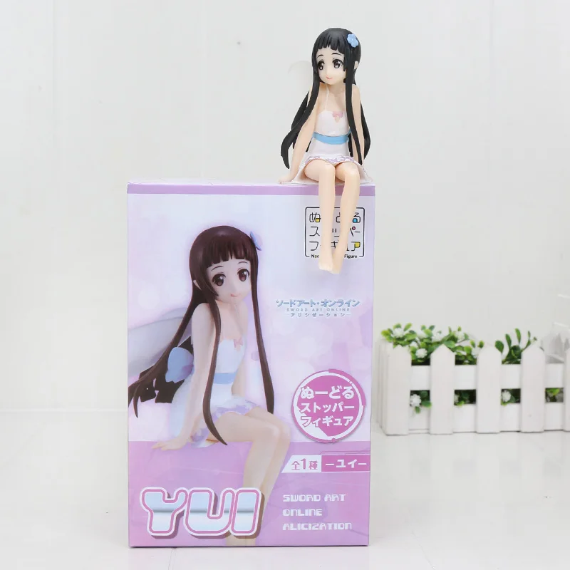 10cm Anime Sword Art Online YUI Figure Toys YUI Q vision PVC Action Figure Collectible Toy 10cm Anime Sword Art Online YUI Figure Toys YUI Q vision PVC Action Figure Collectible Toy