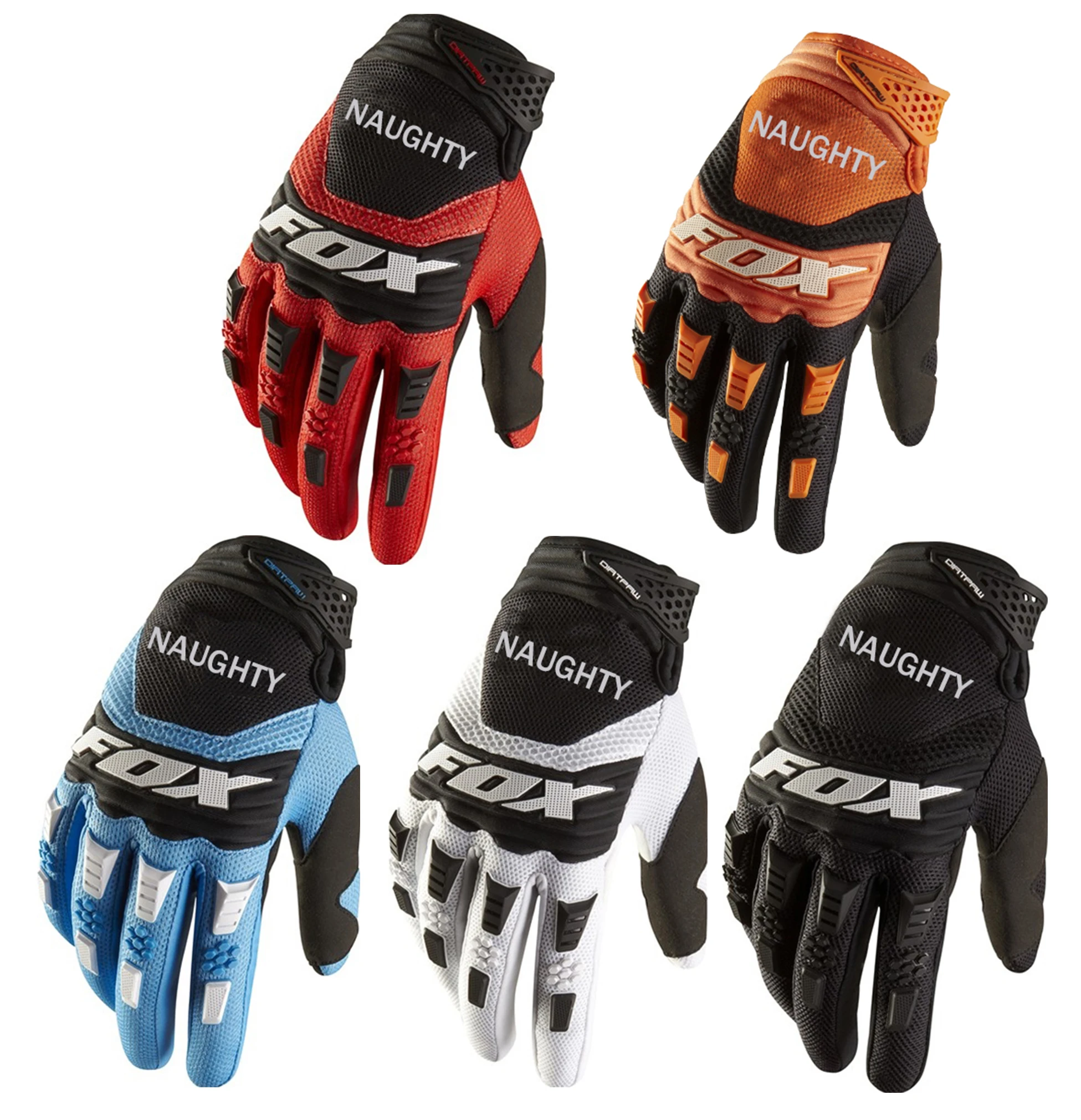 

Motocross Racing Black Gloves Cylcing Motor Motorcycle Dirt Bike MTB DH Race Gloves