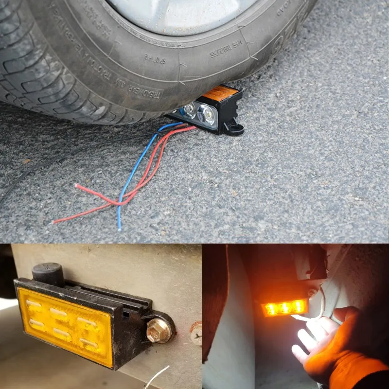 

Waterproof High quality Led Side Rear Marker Clearance tail light Warning signal indicator lamp 24v for Car truck trailer RV