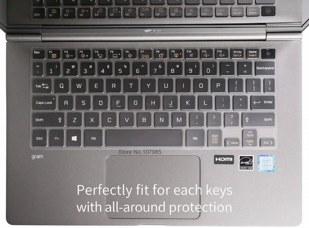 Чехол для клавиатуры из ТПУ ноутбука LG Gram 14Z970 14Z950 14Z980 14T990 13Z970 13Z950 13Z980|Чехлы