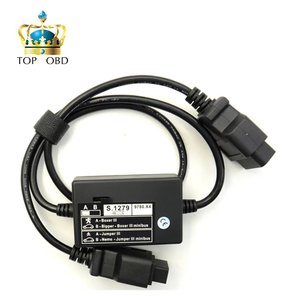 

For Lexia3 PP2000 for C-itroen New Cars S1279 Module Interface ( Nemo,Bipper,Boxer III,Jumper III) Auto S.1279 Adapter Interface