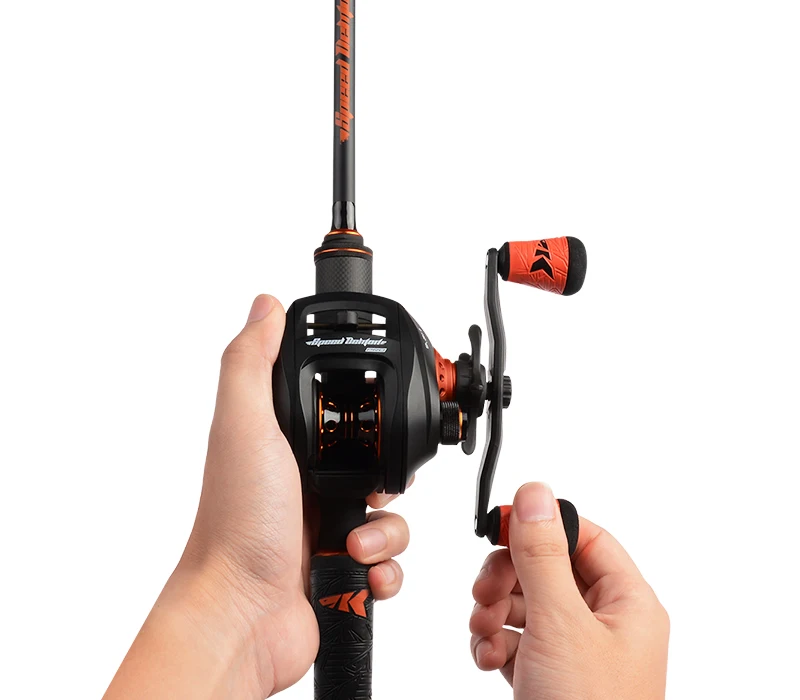 KastKing Speed Demon Pro Baitcasting катушка 12 + 1BBs 9,3: 1 углеродное волокно литья Рыболовная катушка магнитный тормоз бочкообразные катушки