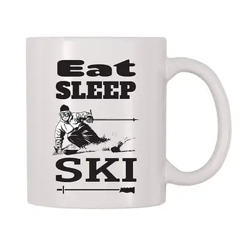 

Eat Sleep Ski Coffee Mug (11 oz)