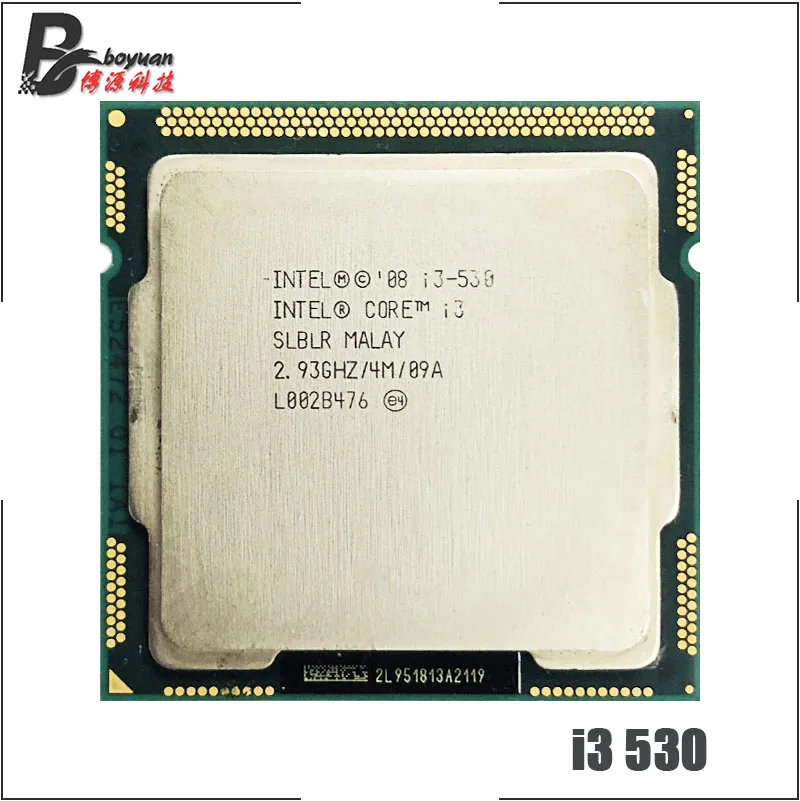Двухъядерный процессор Intel Core i3-530 i3 530 2 9 ГГц 4 Мб 73 Вт LGA 1156 | Компьютеры и офис