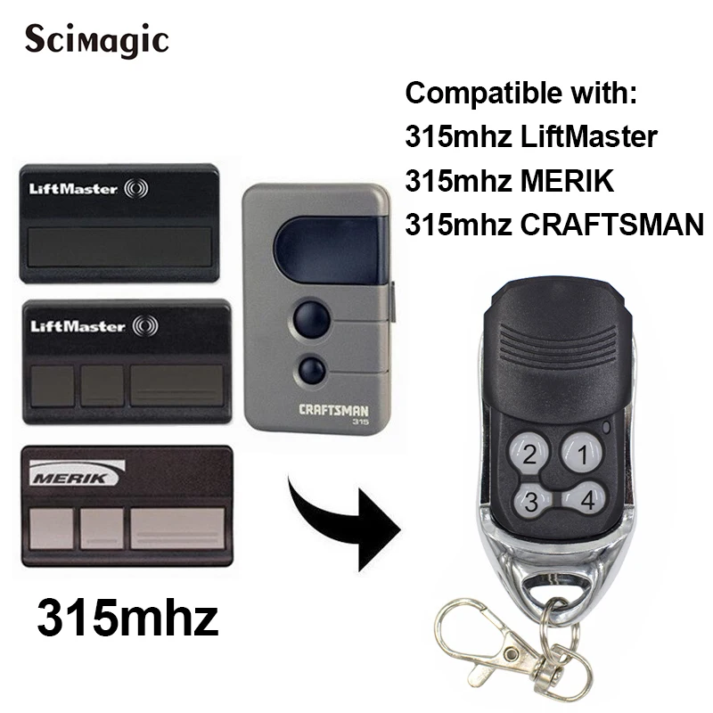 Открыватель гаражных дверей Sears Craftsman 139 53753 с дистанционным управлением 315 МГц