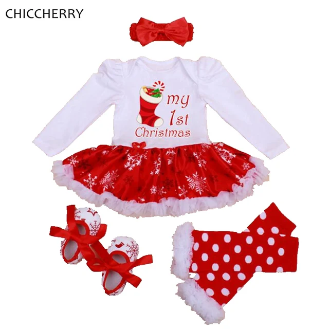 my first christmas baby girl clothes lace romper dress headband leg warmers crib shoes newborn tutu - Babys First Christmas Photos my first christmas baby girl clothes lace romper dress headband leg warmers crib shoes newborn tutu - Babys First Christmas Photos