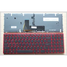 NEW US Laptop Keyboard for Clevo P670RE3 P670RG P650RE3 P650RE6 P650RG Gaming Red Keyboard US Backlit