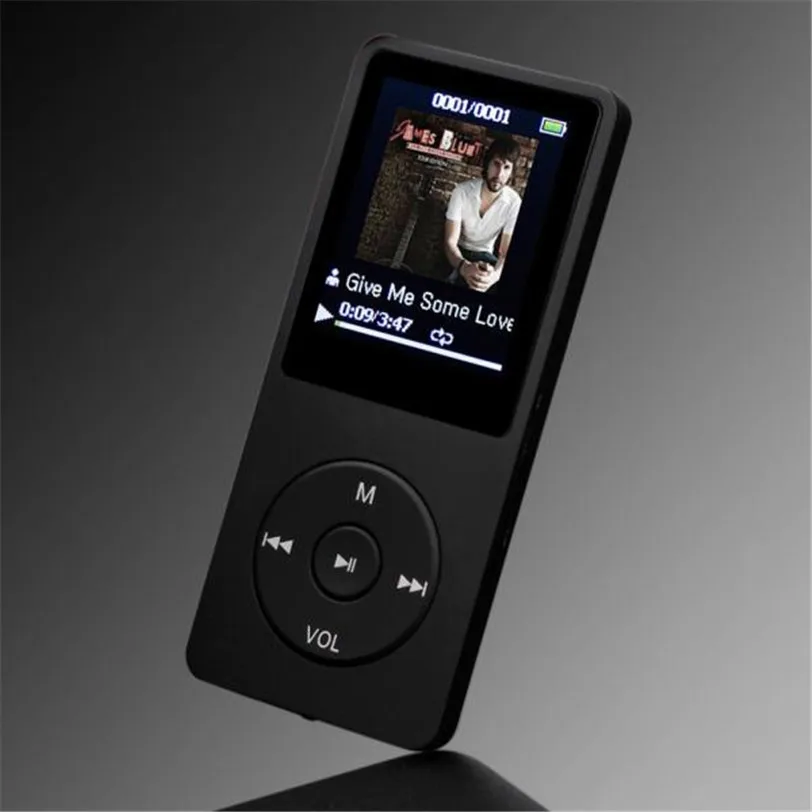 CARPRIE MP3 Плеер 1," TFT черный 8G HiFi без потерь Звук Музыкальный плеер FM рекордер TF карта Apr21 Профессиональный Прямая