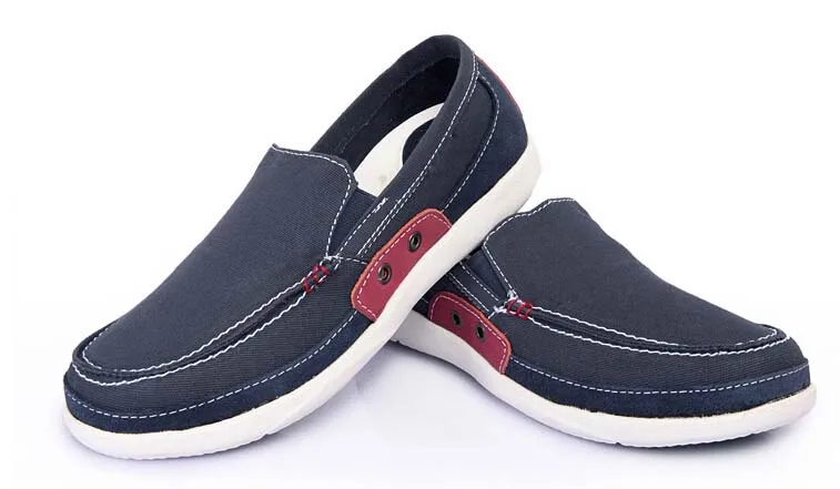 crocs canvas flats