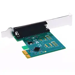 Параллельно Порты и разъёмы DB25 25Pin LPT принтер для PCI-E Express Card адаптер конвертер