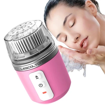 

Ultrasonic Electric Facial Cleansing Face Washing Brush Vibration Skin Blackhead Remover Cleaner Massage Deep Pore Skin Care