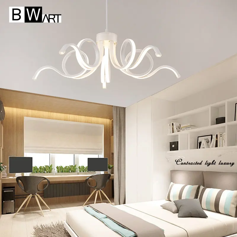 

BWART Modern Led Ceiling chandelier Lighting Novelty Lustre suspension Chandelier for Bedroom Living Room luminaria Indoor lamp