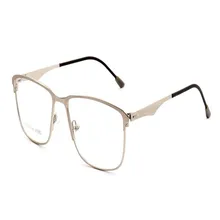 MONGOTEN Ультралайт унисекс Мода полный обод из нержавеющей стали прогрессивный мульти-фокусный объектив Серебряный Для дальнозоркости дальние очки для чтения