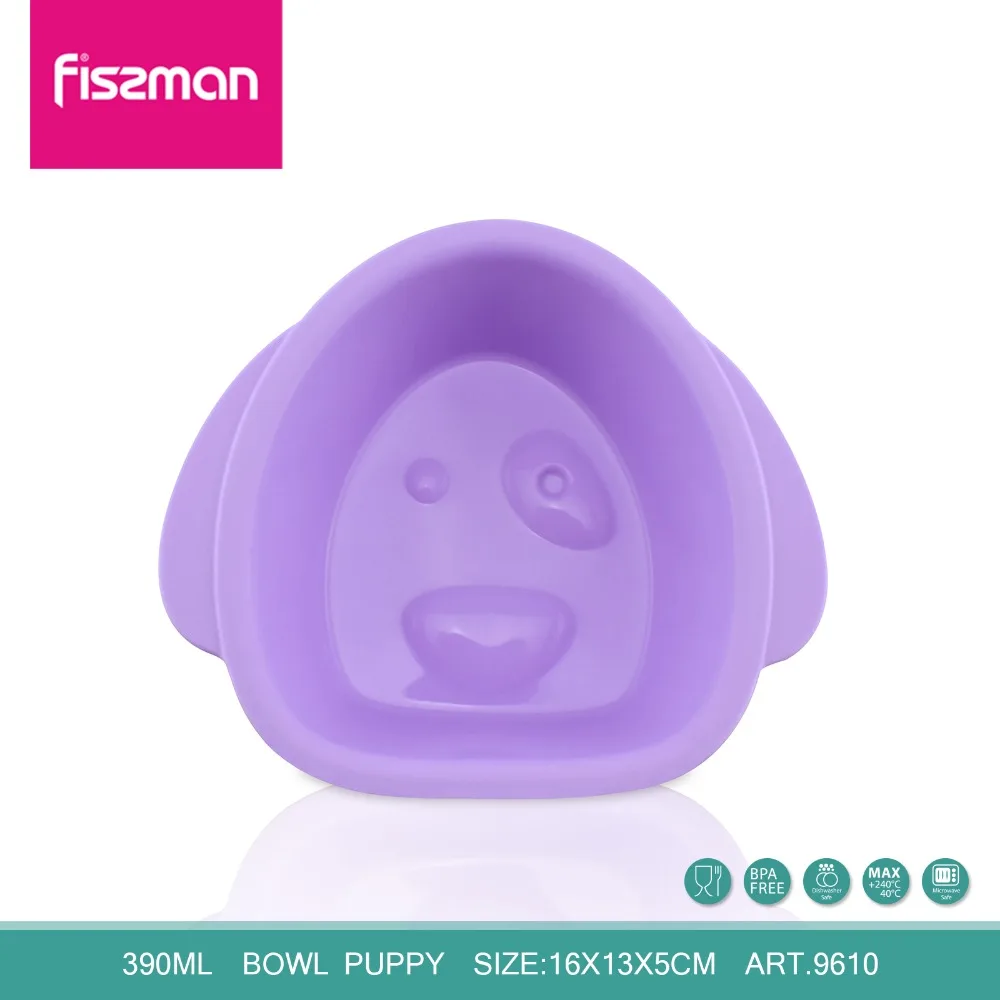 

FISSMAN 390ML Cartoon Bowl 100% Food Grade Silicone Bowls