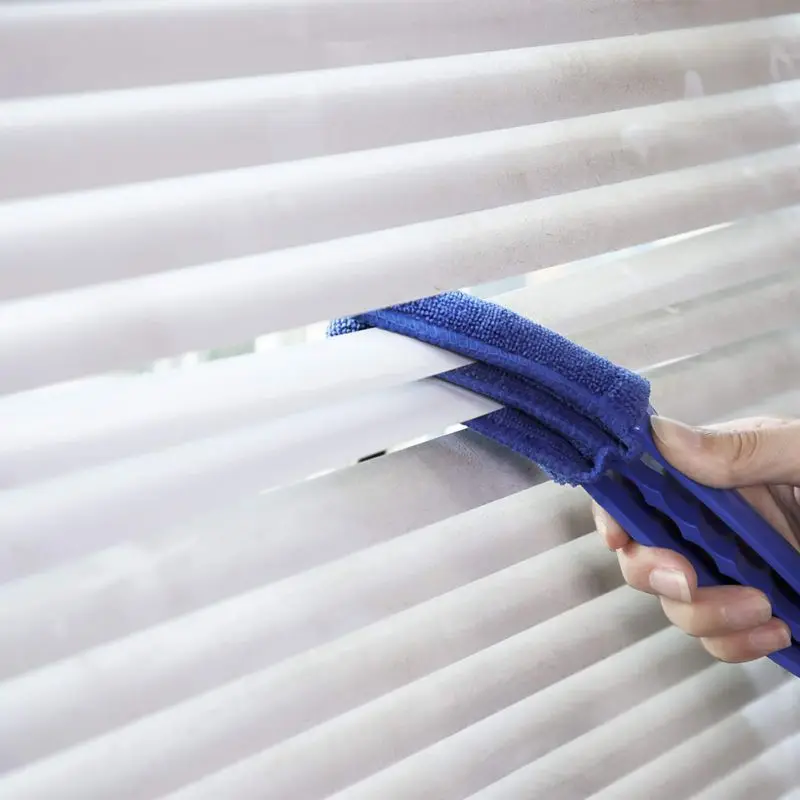 

Portable Multifunctional Air Conditioner Blinds Dusting Brush Washable Cleaning Brushs Shutters Dust Collector Color Random