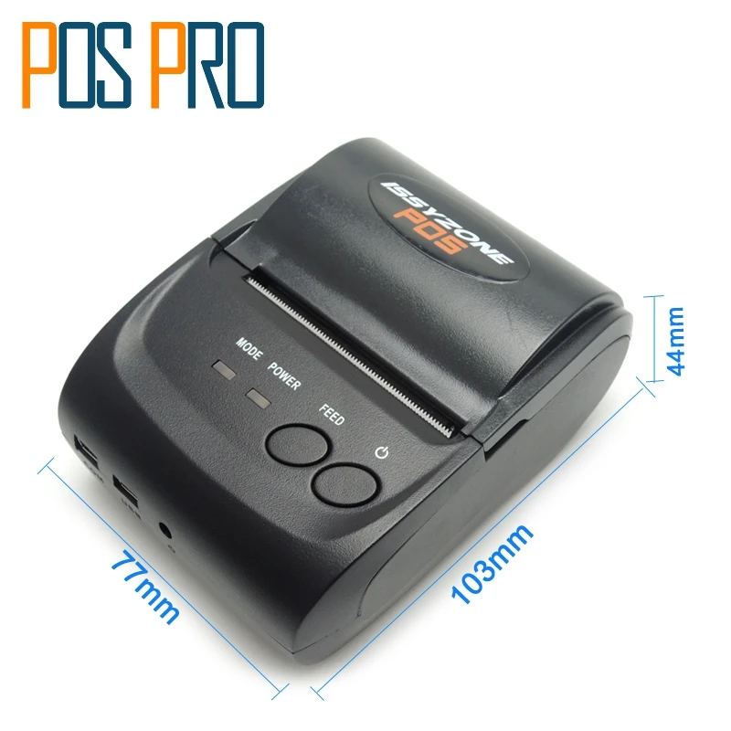 Impressoras bluetooth móvel portátil mini portátil Velocidade de Impressão : 20ppm