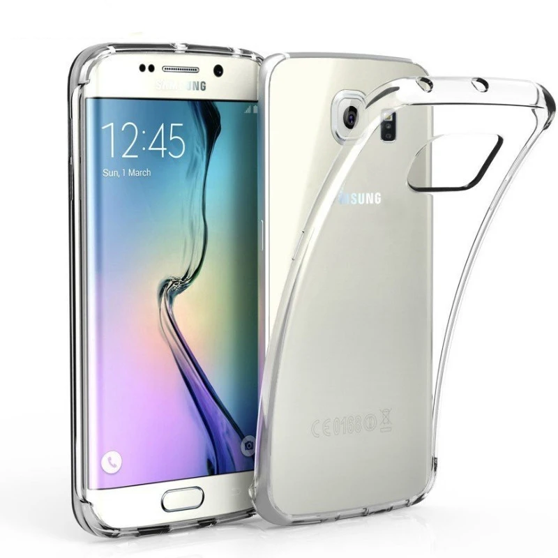 Ультратонкий Мягкий Прозрачный чехол из ТПУ для samsung galaxy A6 A8 J4 J6 2018 S3 S4 S5 Mini S6 J1 J3 J5 J7