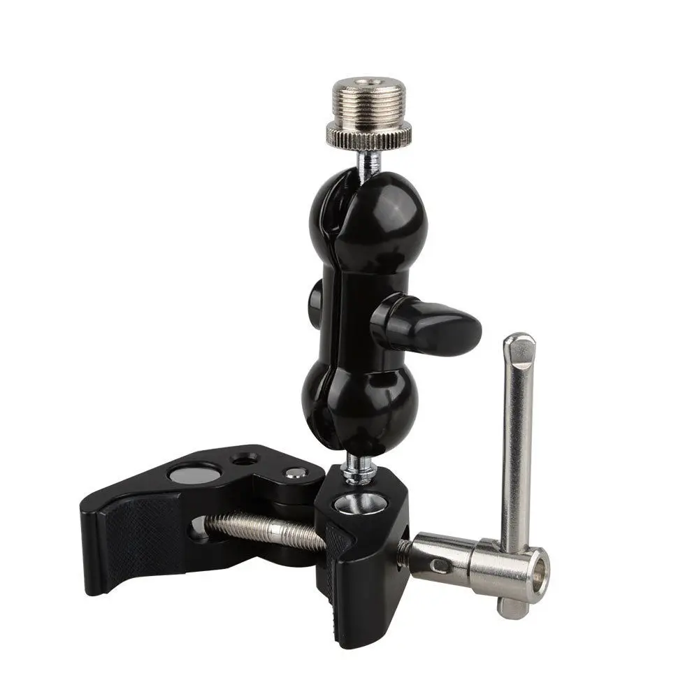 Crab clamp  _Mini Ball Head _Camera Mount _for _microphones (5)