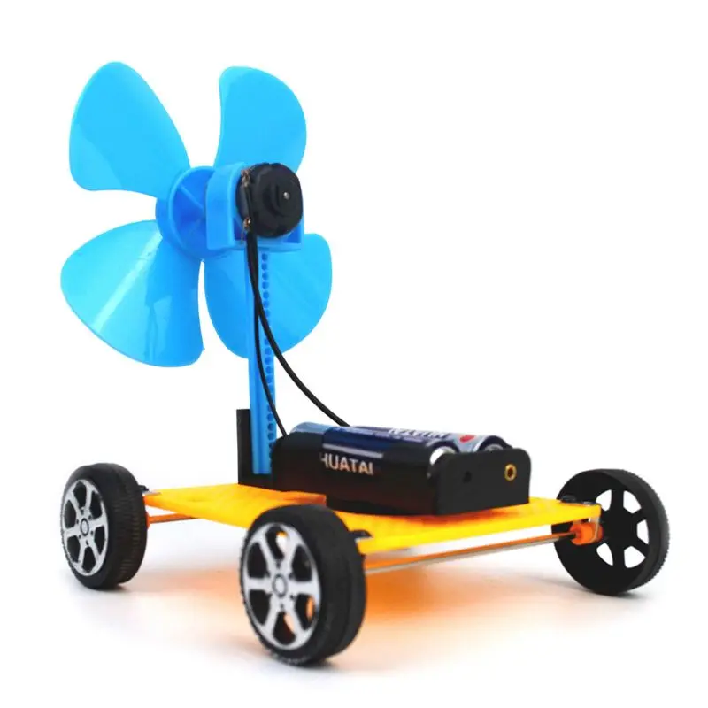 Creative New Assembling DIY Small Fan Production Scientific Experiment Maker Education Kit 3