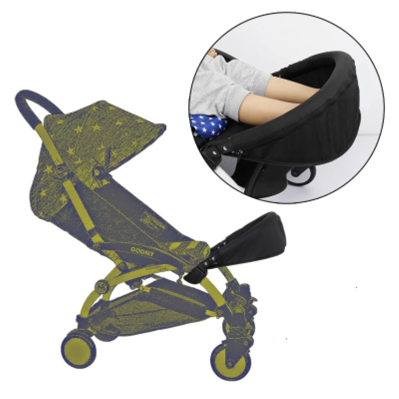 stroller with footboard