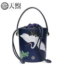 Новые женские кожаные сумки модные роскошные сумки с вышивкой дизайнерские женские кожаные сумки через плечо