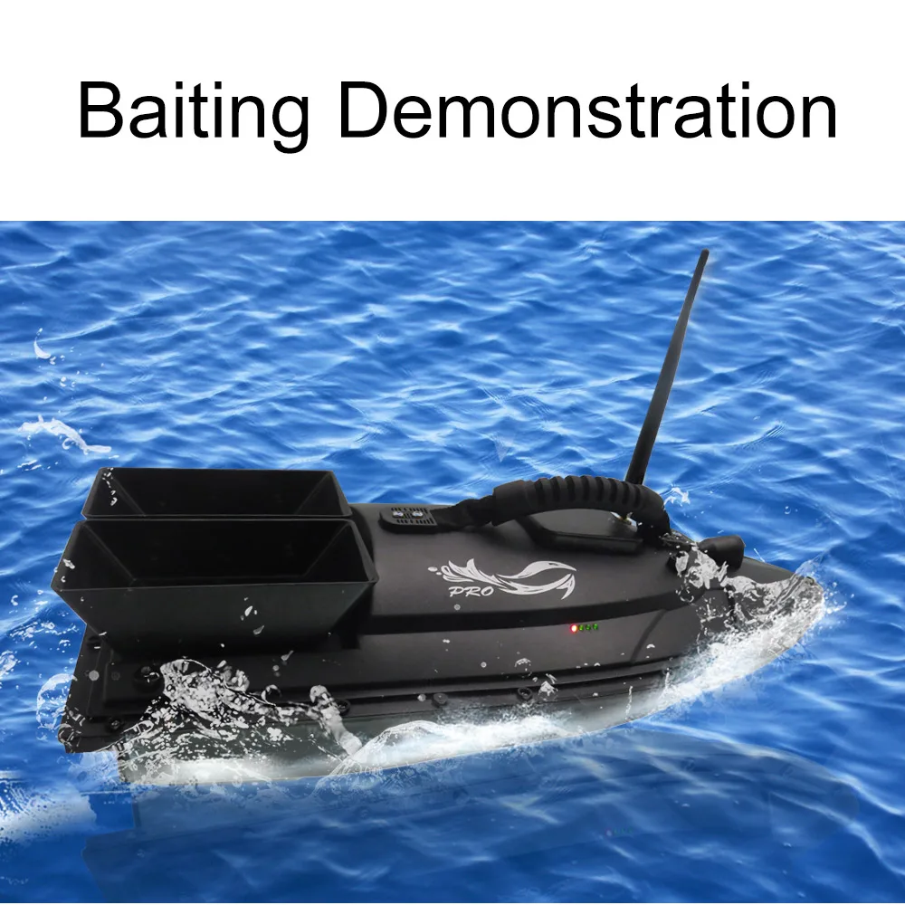 Flytec_V500_RC_Fishing_Bait_Boat_Proportional_Steering&Throttle_Positioning_Baiting_Double_Motor&Silo_Update_Version_of_2011-5_11