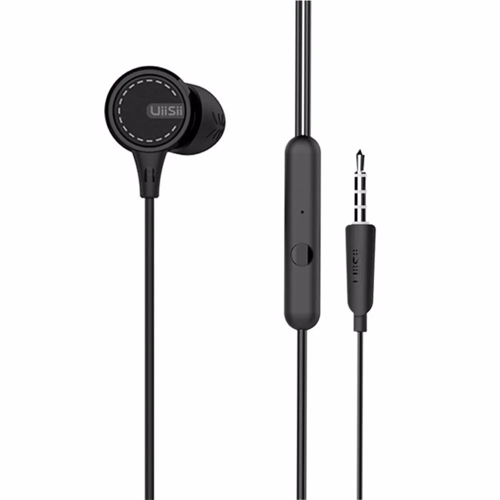 

UIISII U8 High Quality In-ear Mobile Phone Earphone With Mic noise reduction and sound insulation game earplug microphone HIFI