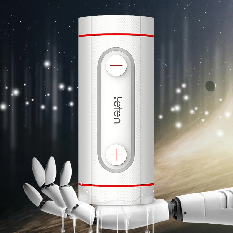 Leten Space Capsule двойное отверстие флип мужской мастурбатор чашка сосание машина 3D