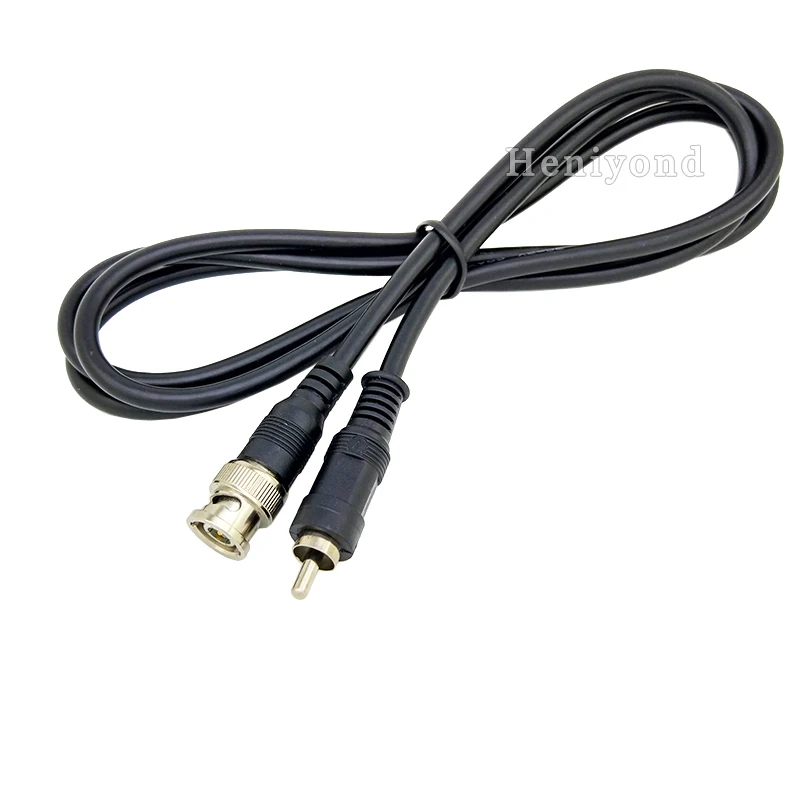 2 шт./лот Переходник BNC папа RCA разъем 75 3 коаксиальный кабель 4 9 фута|Коробки
