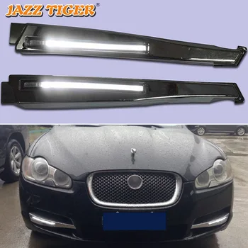 

For Jaguar XF 2008 2009 2010 High brightness 12V Waterproof LED DRL Daytime Running Lights Fog Lamp