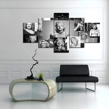 

Marilyn Monroe Canvas Poster Wall Pictures For Living Room Wall Art Home Decor Modern Abstract Frame