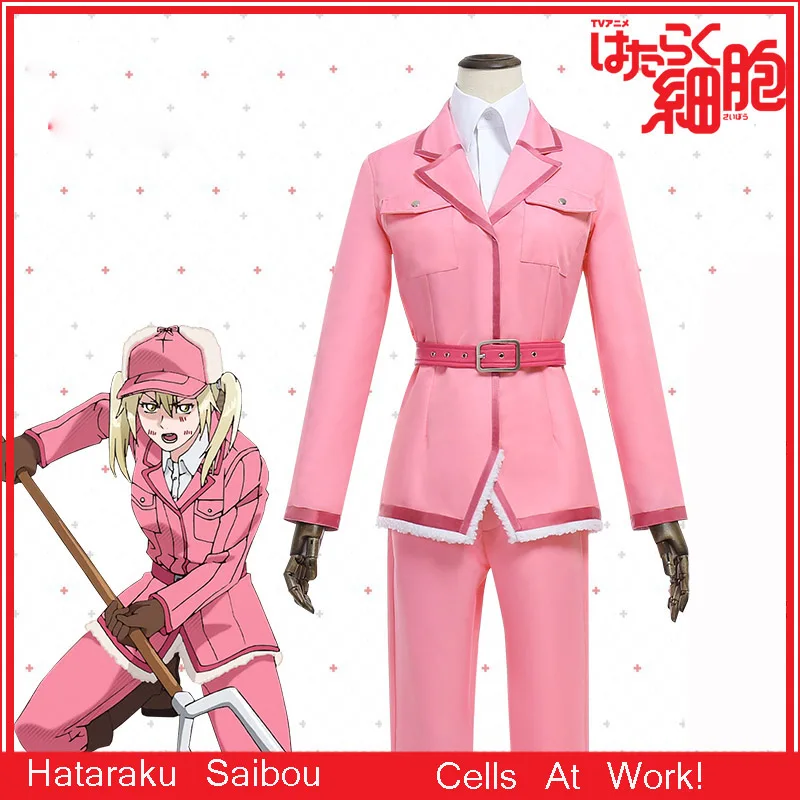 Anime Hataraku Saibou Eosinophils Granulocyte Basophil Cells Cosplay