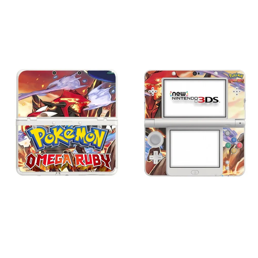 Для Pokemon GO Pikachu виниловая накладка наклейка для NEW 3DS Skins наклейка s для NEW 3DS виниловая наклейка протектор