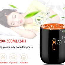 Home Air Dehumidifier Semiconductor Desiccant Moisture Absorber Car Mini Air Dryer Electric Cooling Machine