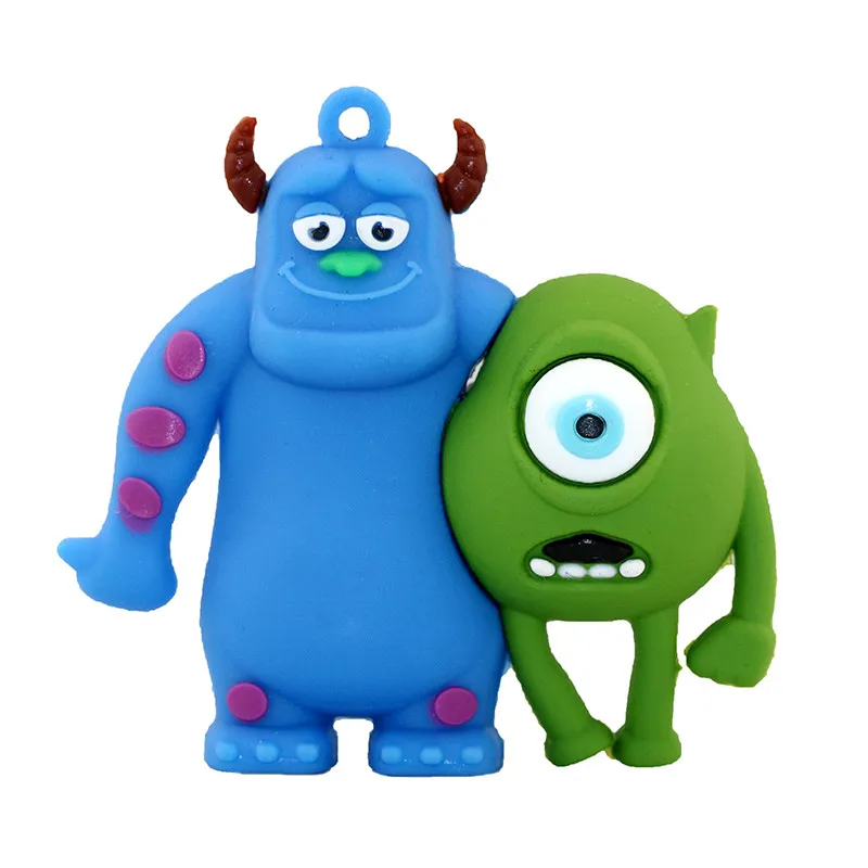 Милый мультяшный флеш накопитель USB 64 ГБ Creativo Monsters Университет Pendrive 32 Гб карта